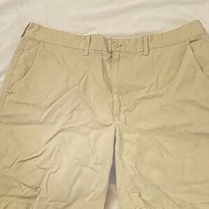 City Streets Men's Khaki Flat Front Shorts
